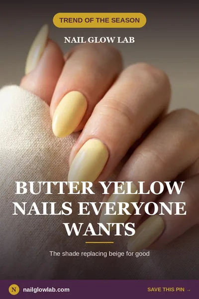 Butter Yellow Nails: The Shade Replacing Beige This Year