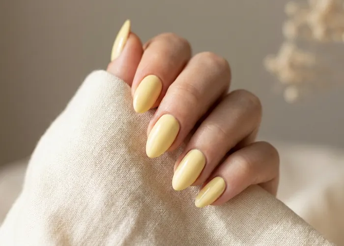 Butter Yellow Nails: The Shade Replacing Beige This Year
